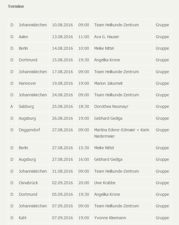Sommerkalender