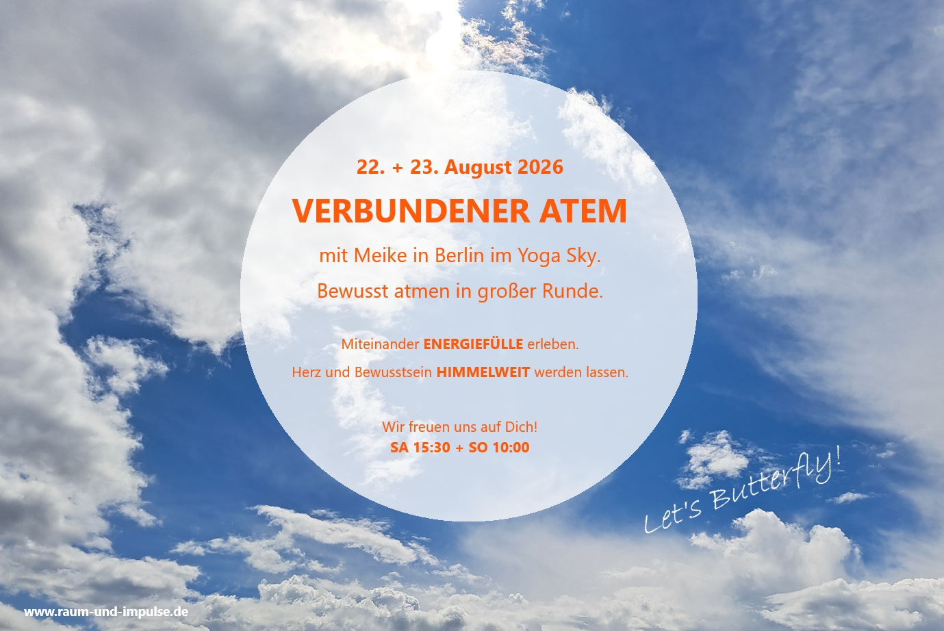 Verbundener Atem in Berlin im Yoga Sky