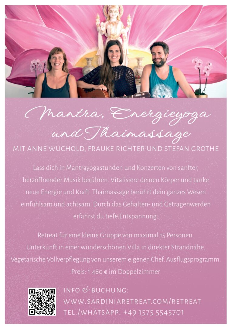 Sardinien Yoga Atmen Thaimassage